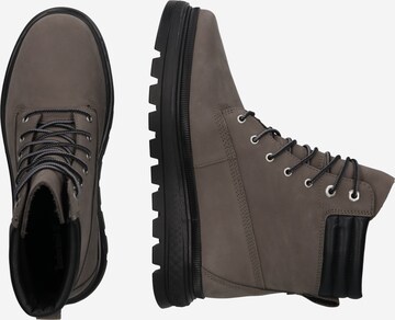 TIMBERLAND Schnürstiefelette in Grau