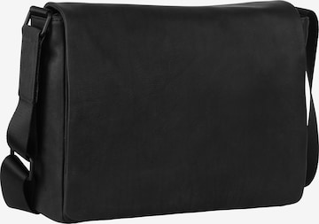 LEONHARD HEYDEN Crossbody Bag 'Den Haag' in Black: front