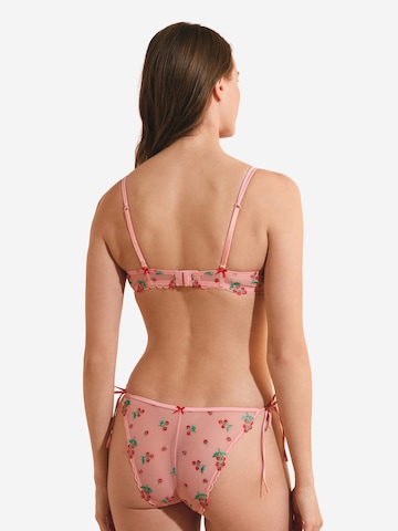ETAM Balconette BH 'Tomato Love' in Roze