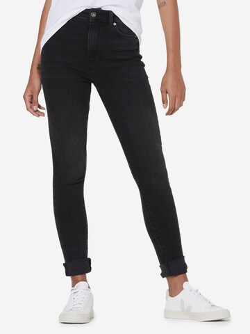 Harlem Soul Skinny Jeans in Black: front