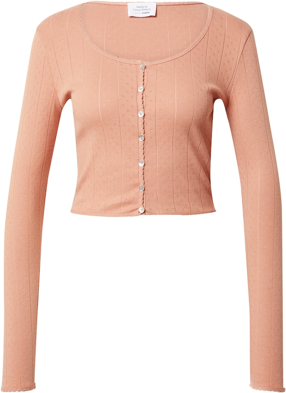 Daahls by Emma Roberts exclusively for ABOUT YOU Strickjacke 'Cami' in Hellbraun