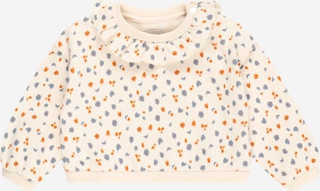 Sweat-shirt 'Florinda' KNOT en beige : devant