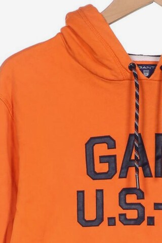 GANT Sweatshirt & Zip-Up Hoodie in L in Orange