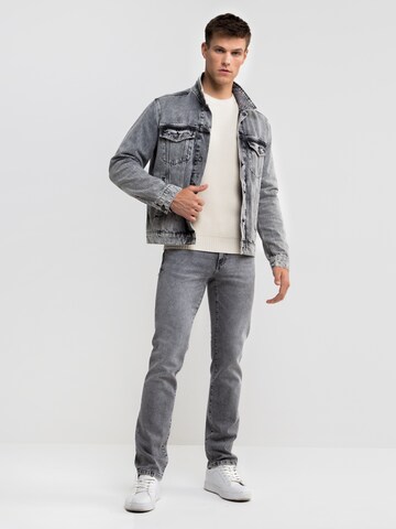 BIG STAR Slimfit Jeans 'TERRY' in Grau