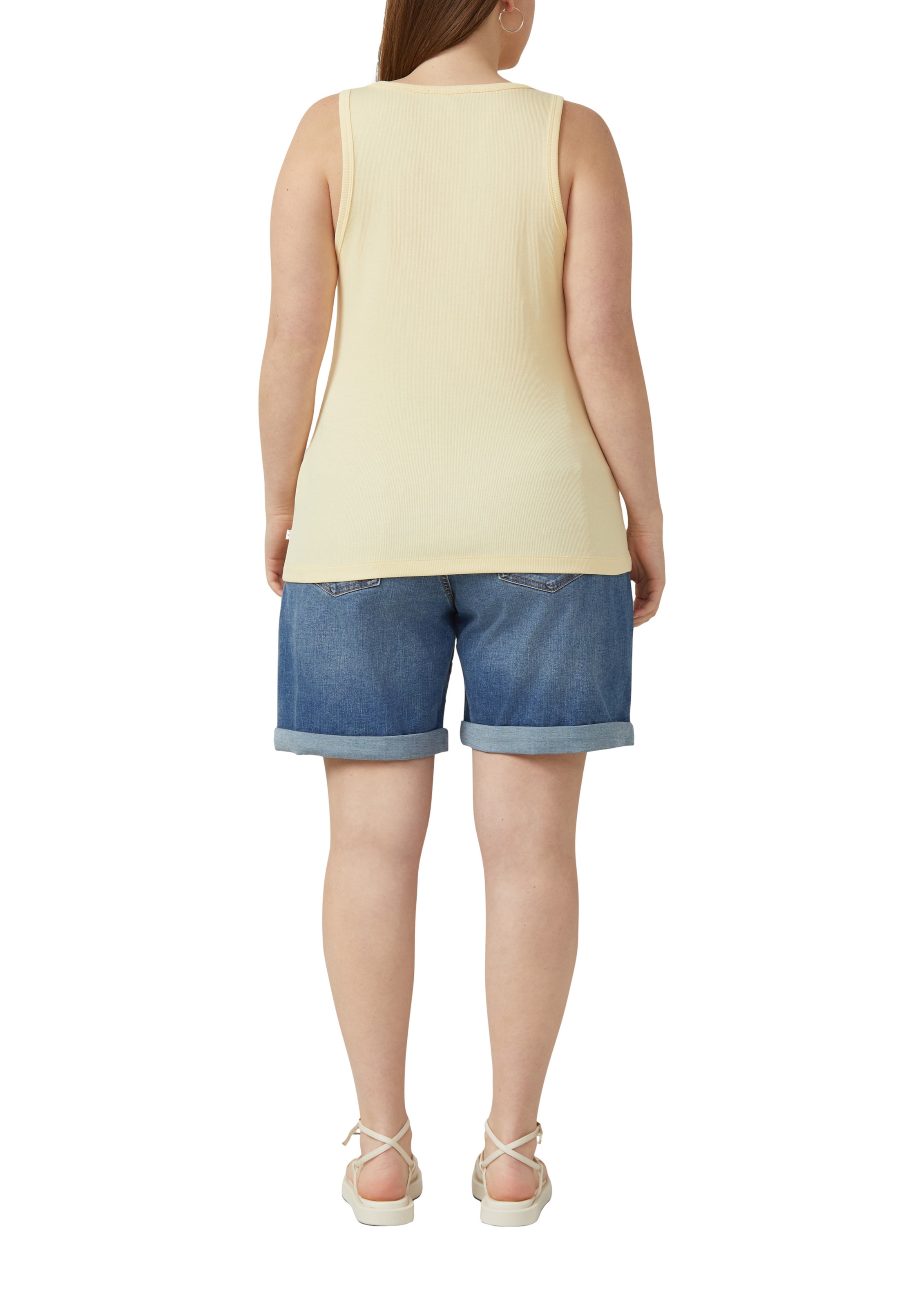 QS Shirt in Geel