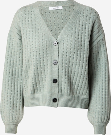 ABOUT YOU Knit Cardigan 'Eve' in Green: front