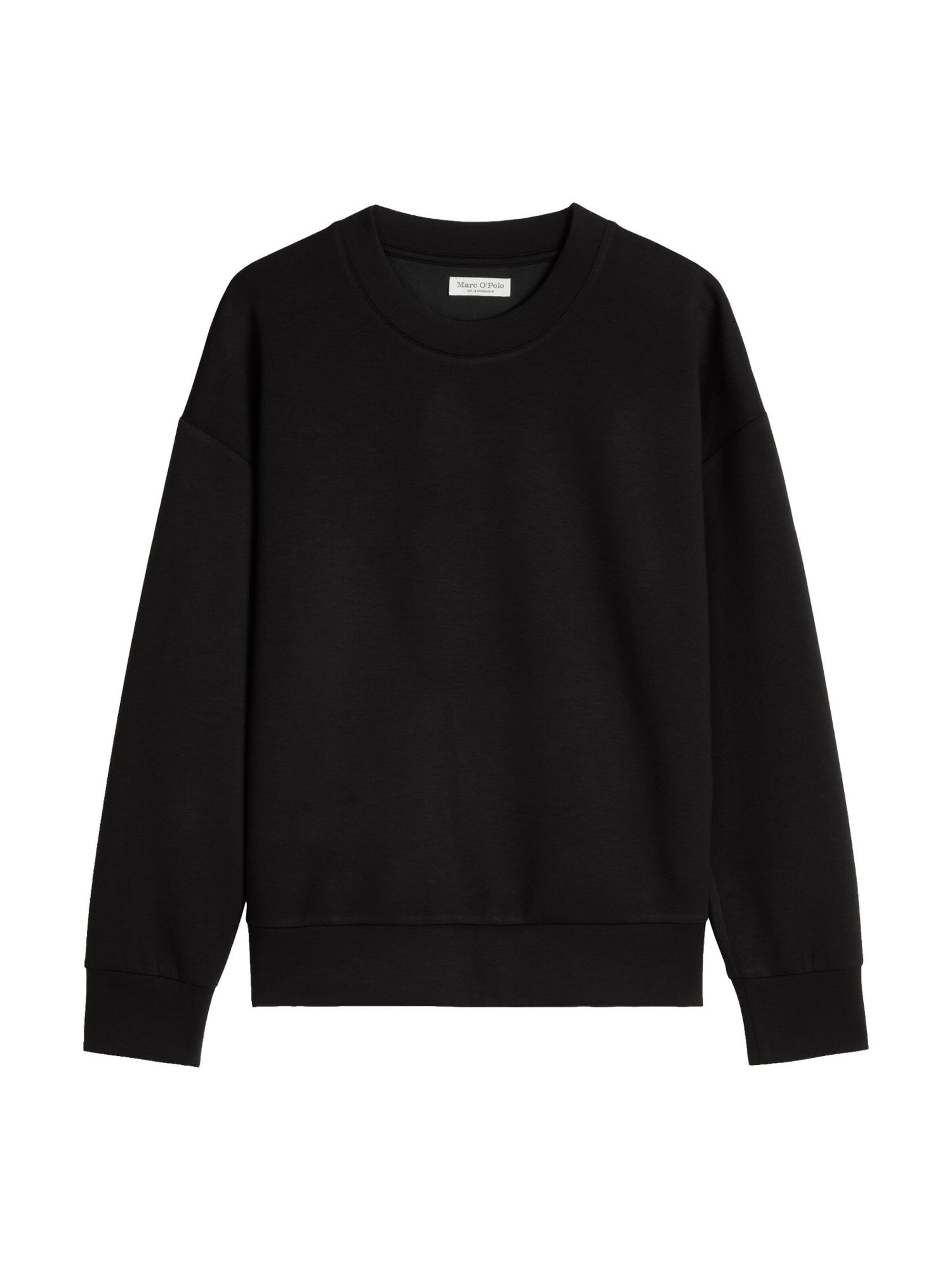Sweat-shirt ' Modal Allure ' Marc O'Polo en noir : devant