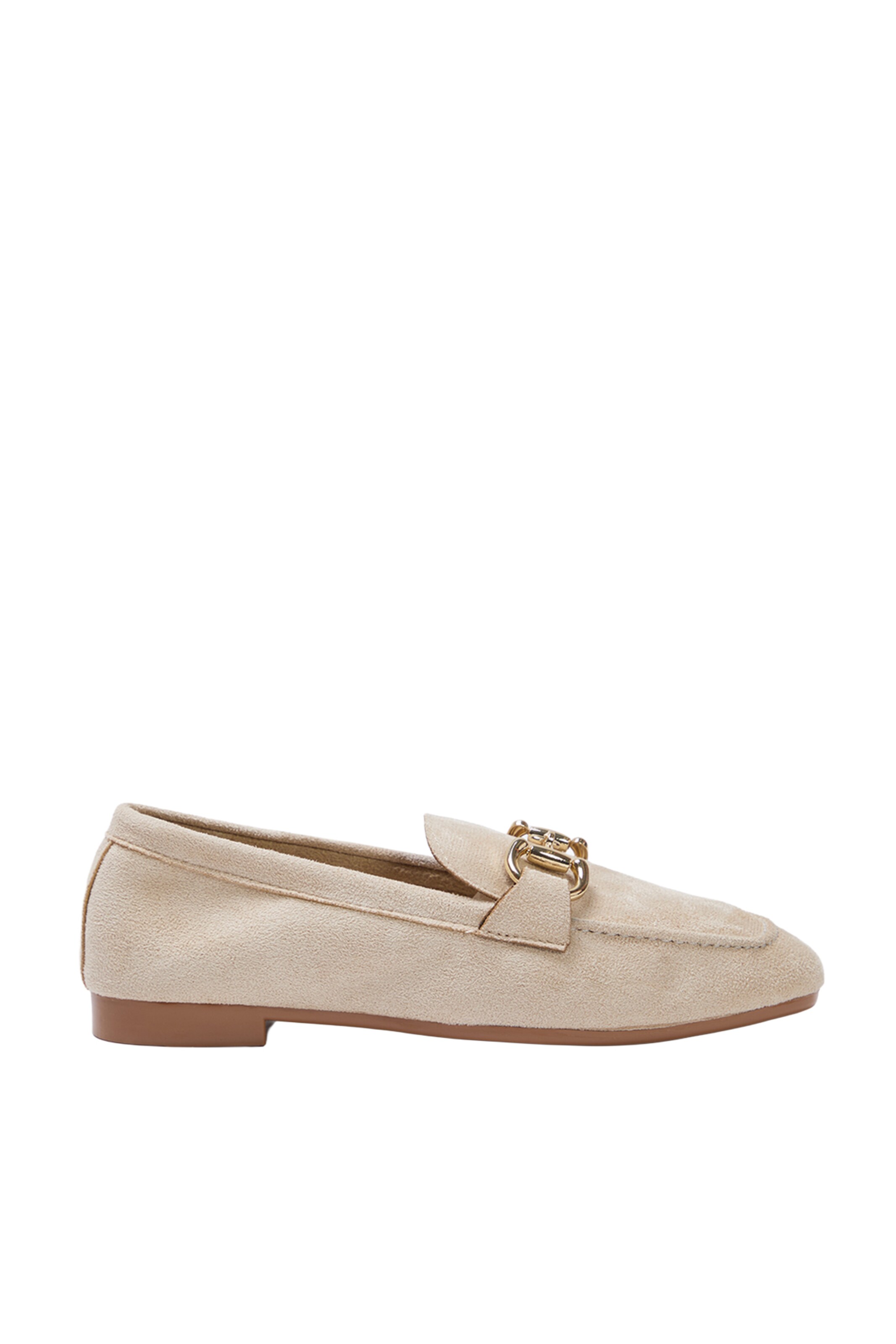 Trendyol Slip-ons in Beige: front