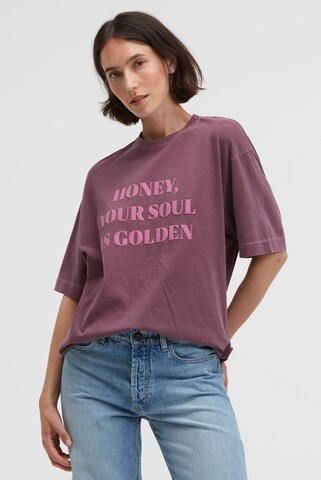 SENSES.THE LABEL Shirt in Purple: front