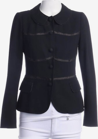 MOSCHINO Blazer XS in Schwarz: predná strana