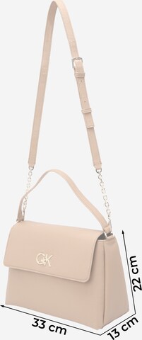 Calvin Klein - Bolso de mano en beige