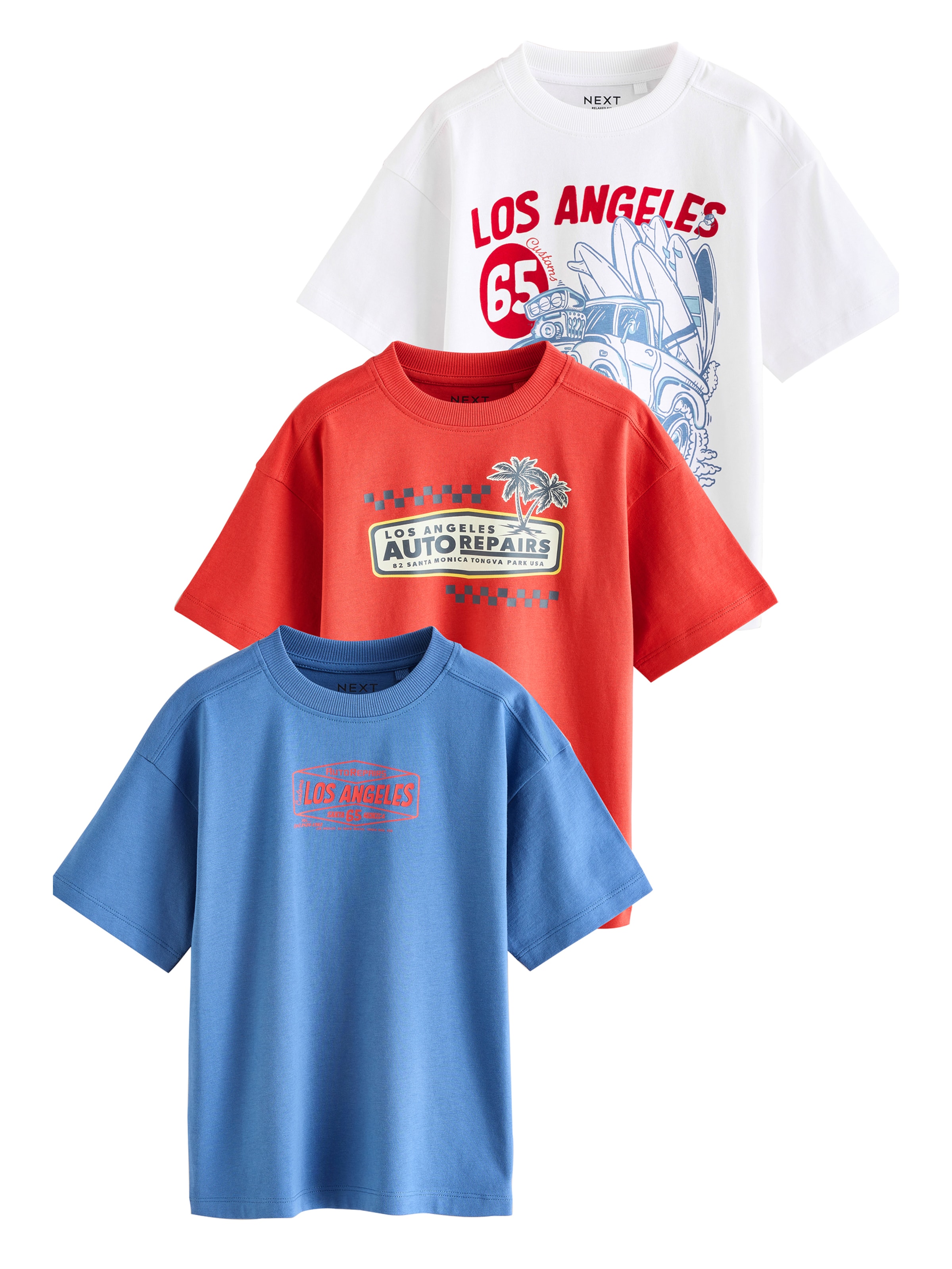 zils Next T-Krekls: no priekšpuses