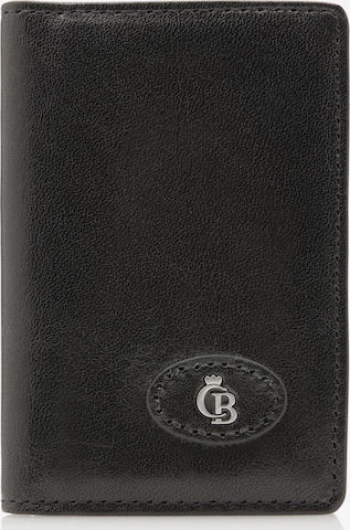 Castelijn & Beerens Kreditkartenetui 'Gaucho' in Schwarz: Vorderseite