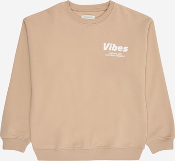 STACCATO Sweatshirt in Beige: front