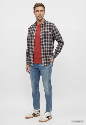 MUSTANG Shirt ' Austin ' in Rot