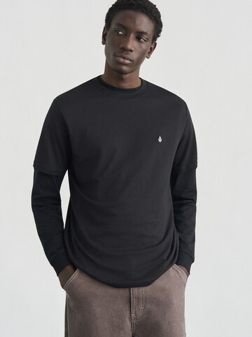 juoda Volcom Marškinėliai