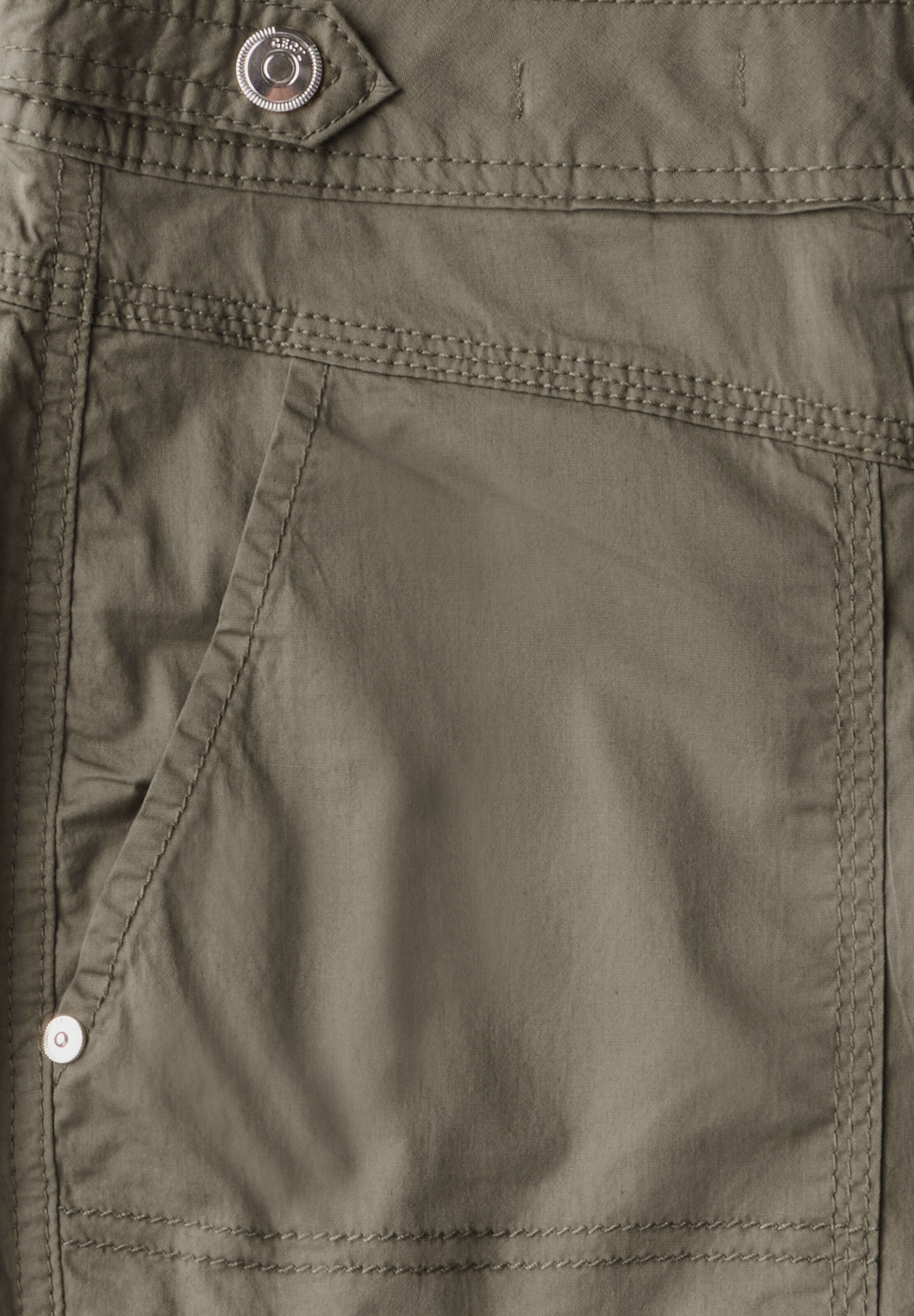 CECIL Slim fit Pants in Brown