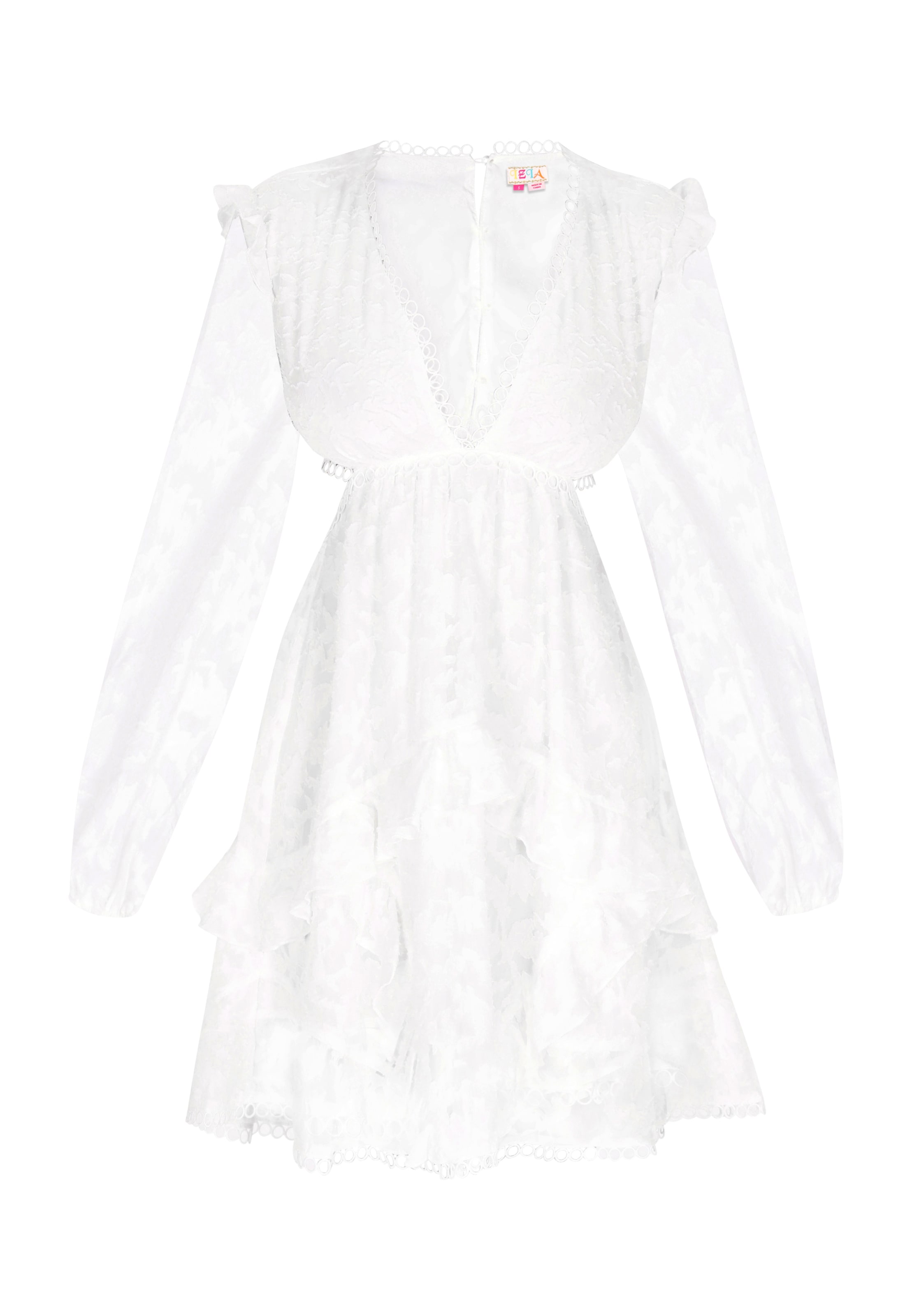 IZIA Kjole i hvid: forside