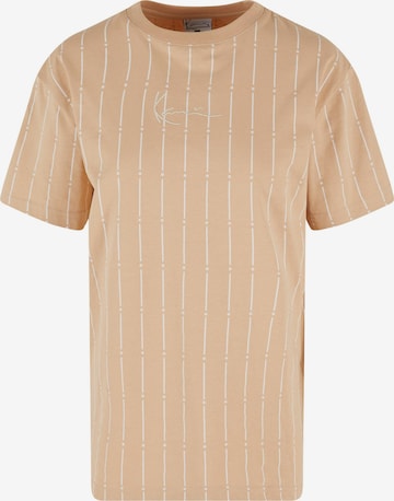 Karl Kani T-Shirt in Beige: predná strana