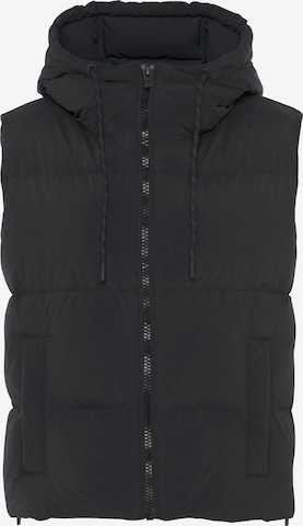 Elbsand Vest in Black: front