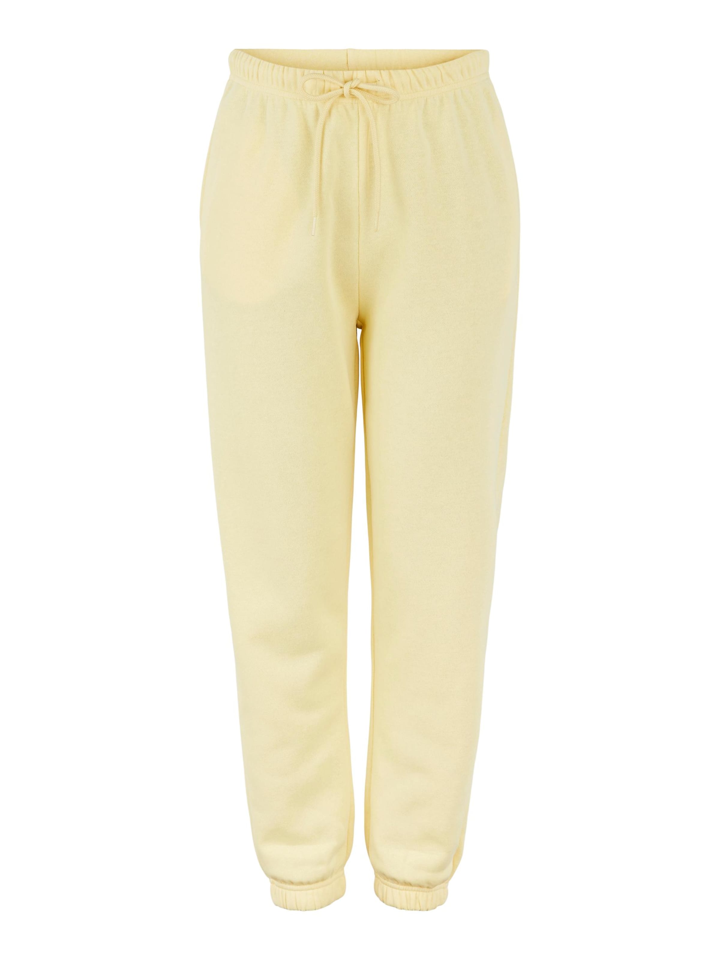 PIECES Byxa 'PCChilli' i gul: framsida