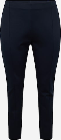 Coupe slim Pantalon Tommy Hilfiger Curve en bleu : devant