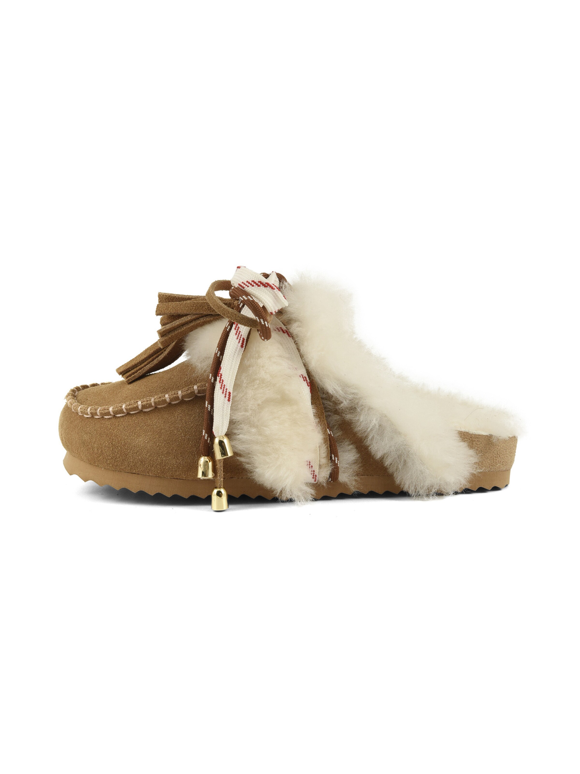 Zoccoletto di COLORS OF CALIFORNIA in beige: lato
