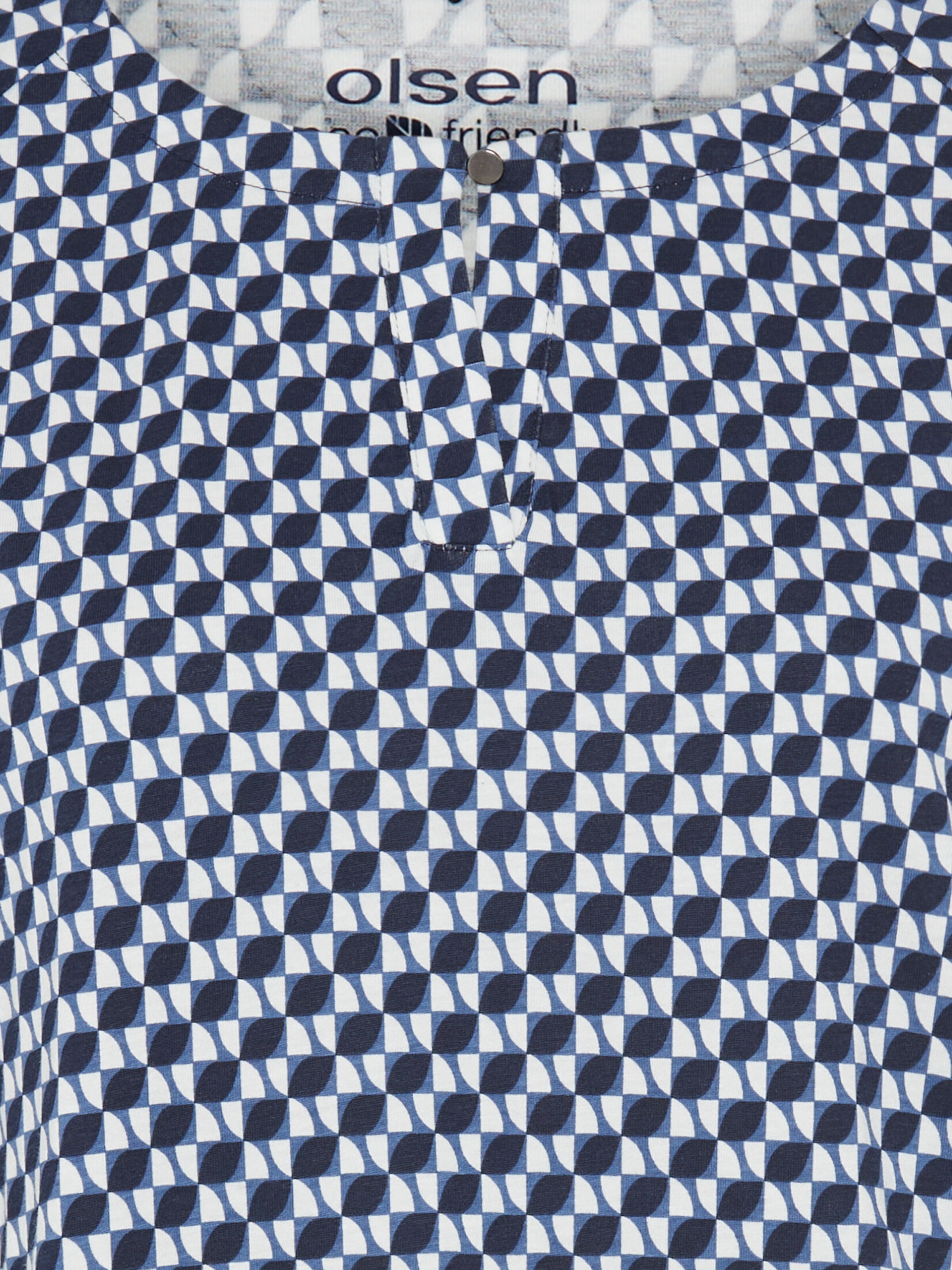 T-shirt Olsen en bleu