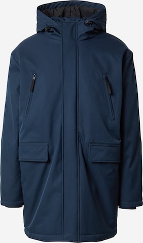 minimum Tussenparka 'DALEN' in Blauw: voorkant