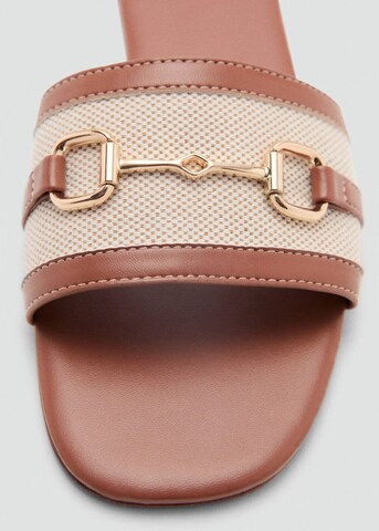 MANGO Mules 'Horse1' in Brown