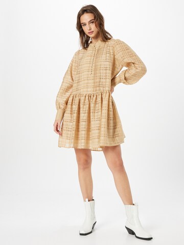 Birgitte Herskind Blousejurk 'Dahlia' in Beige