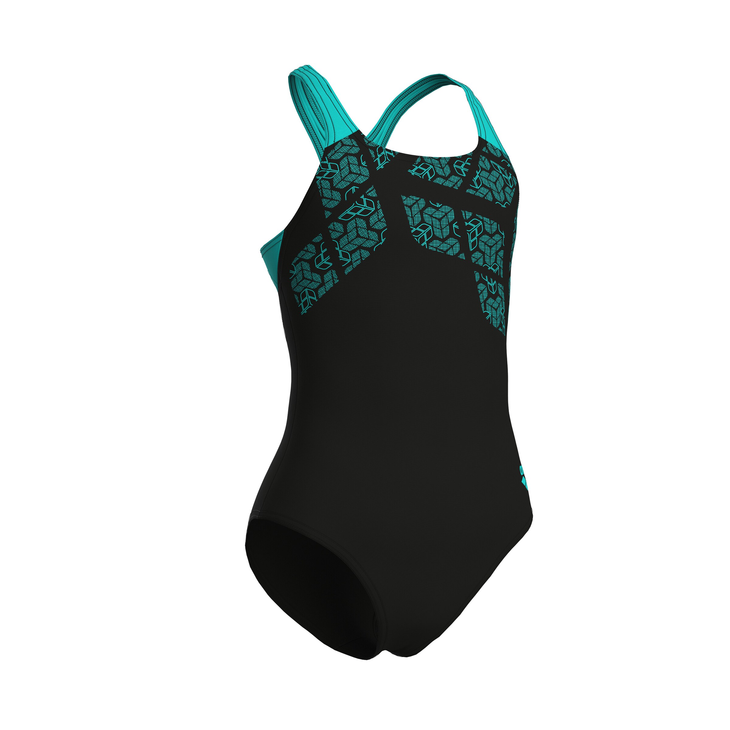 ARENA Athletic Swimwear in Black