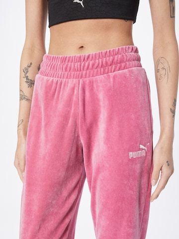 PUMA Ozke Športne hlače | roza barva