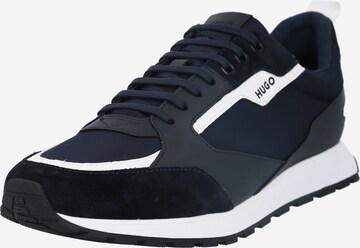 HUGO Sneakers laag 'Icelin' in Blauw: voorkant