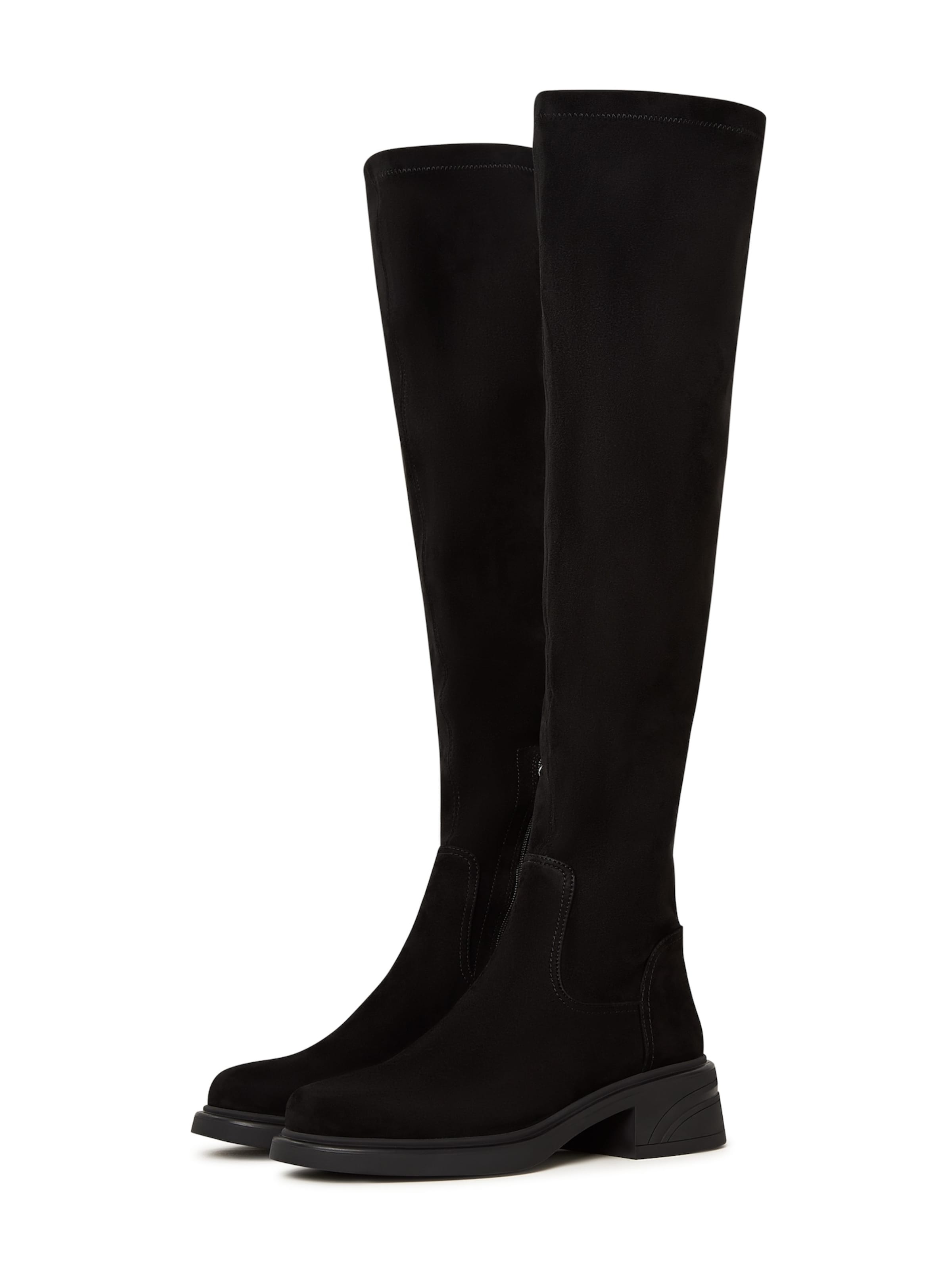 CESARE GASPARI Overknees in Black