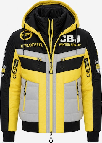 CIPO & BAXX Winter jacket in Black: front