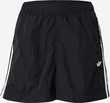 ADIDAS ORIGINALSLoosefit Hlače - crna boja: prednji dio