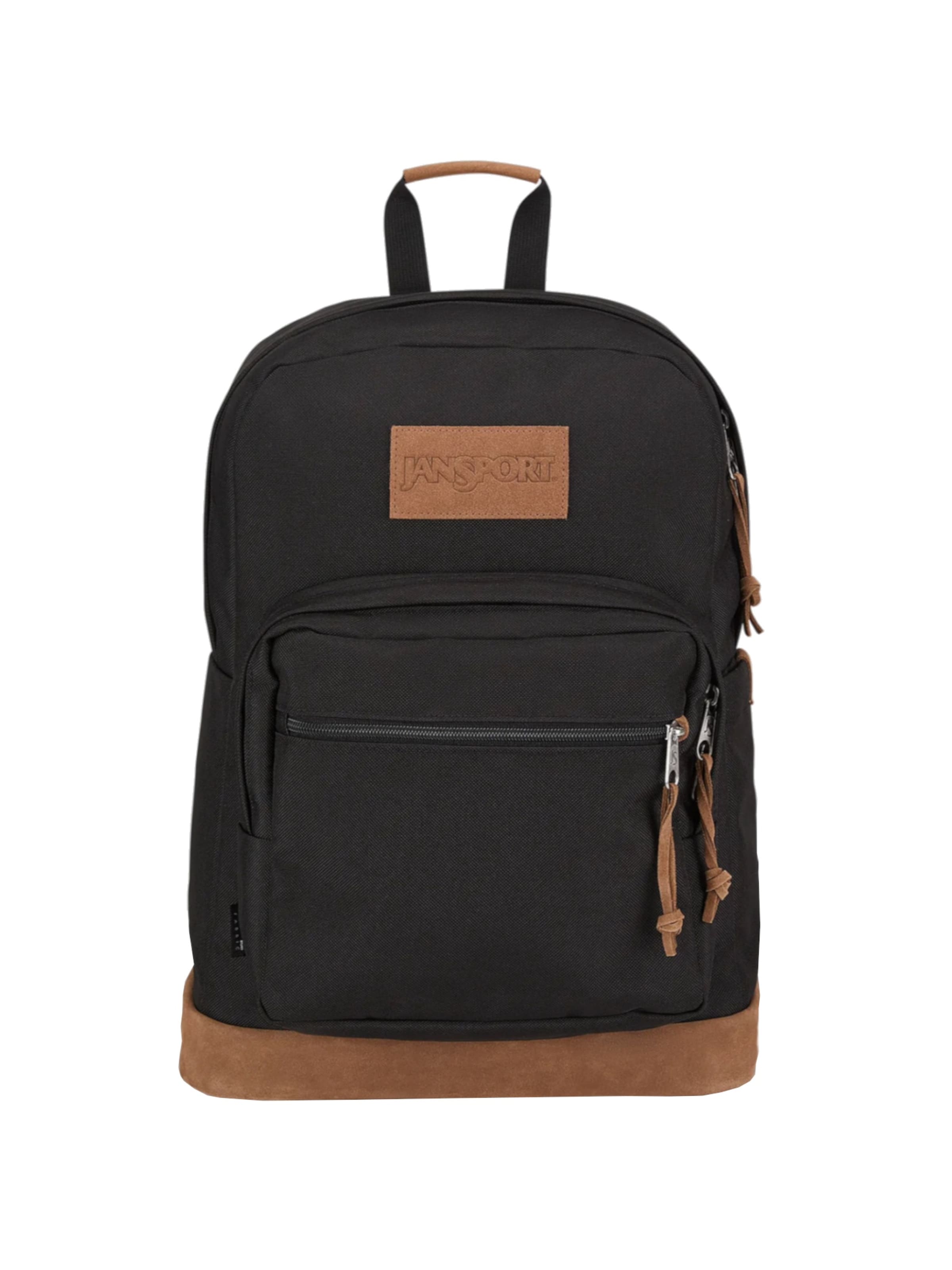 JANSPORT Backpack in Black: front