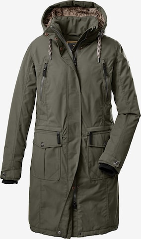 Manteau outdoor 'GW 47' G.I.G.A. DX by killtec en vert : devant