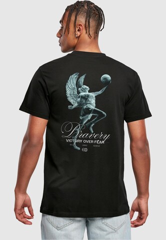 Mister Tee Футболка 'Victory Over Fear' в Черный: спереди