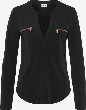 LASCANA Shirt in Black: front