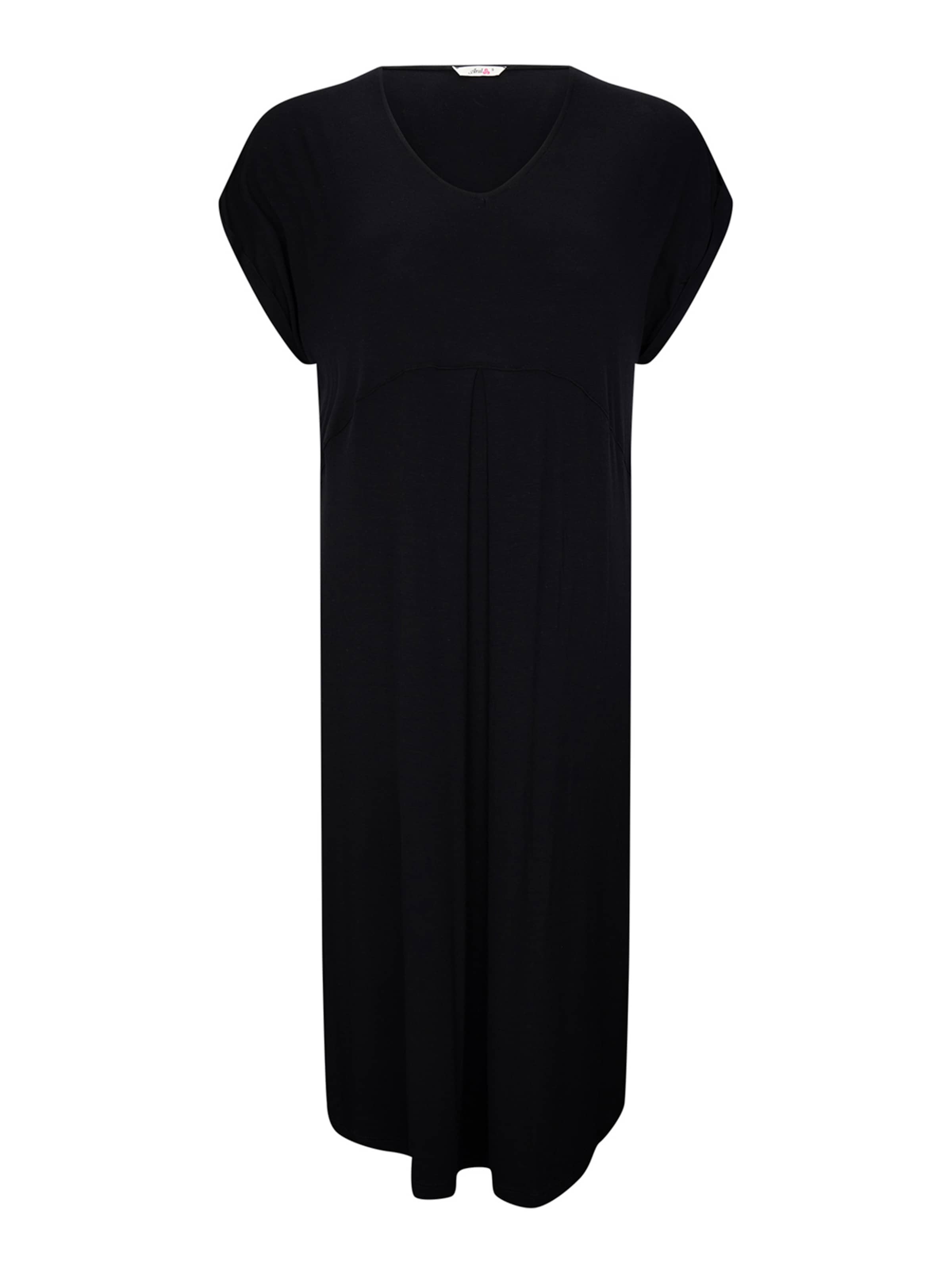 Goldenbay Dress in Black: front
