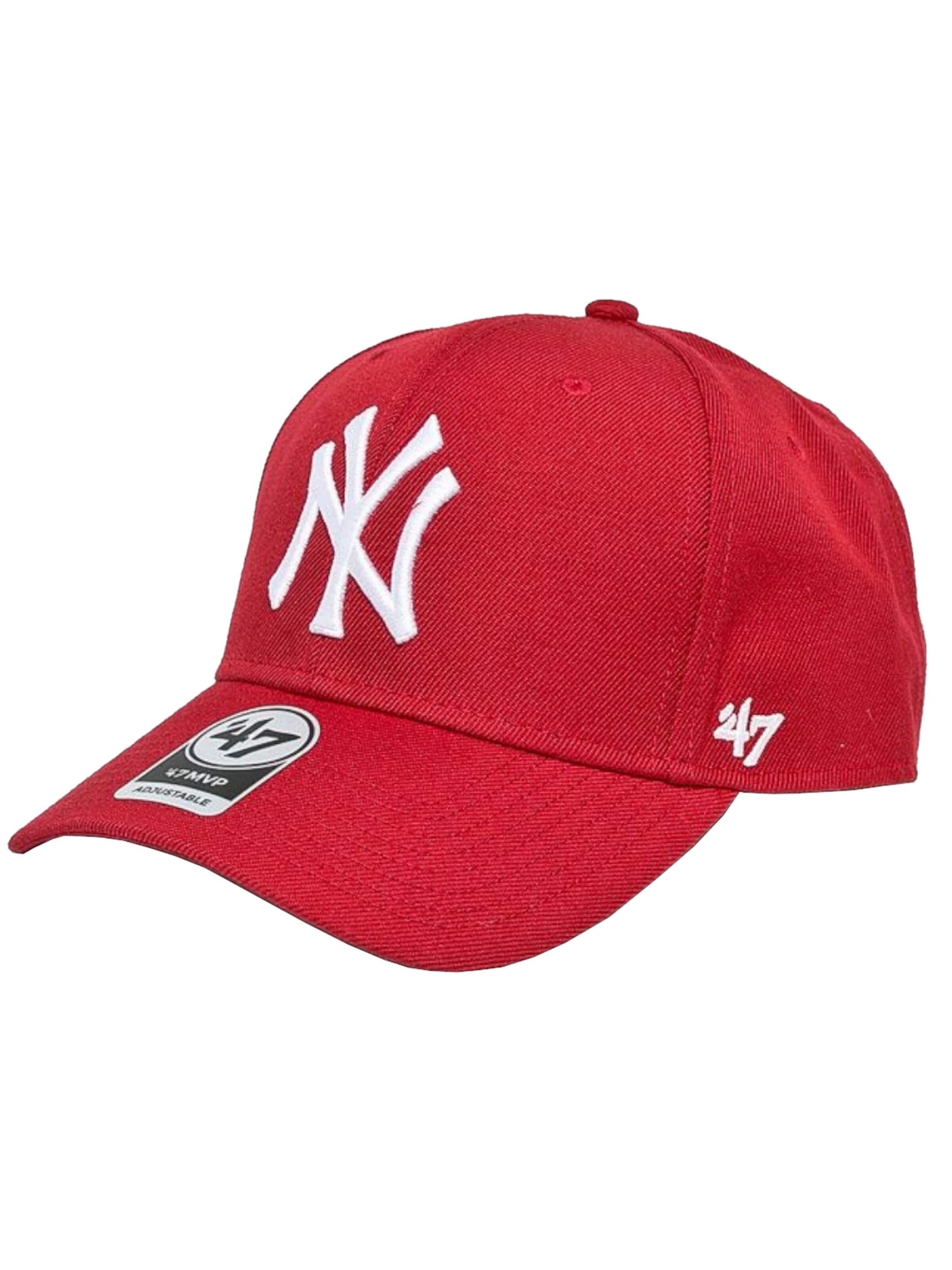 47 Cap‌‌‌ in Rot: Vorderseite