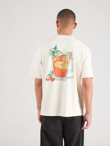 Abercrombie & Fitch - Camisa 'PIMMS' em branco: frente