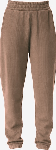 Organication Pants in Brown: front