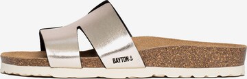 Bayton - Zapatos abiertos 'DJONE' en oro: frente