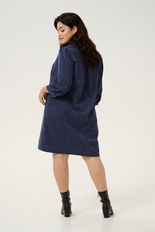 KAFFE CURVE Shirt dress 'Verana' in Blue