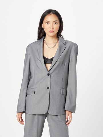 Blazer di Monki in grigio: frontale