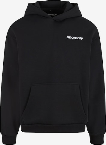 MT Upscale Sweatshirt 'Theory Of Anomaly' in Black: front