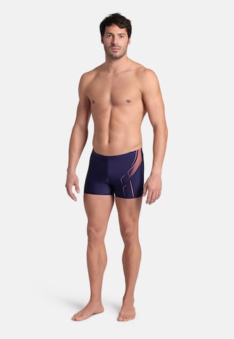 ARENA Athletic Swim Trunks 'DIVE' in Blue